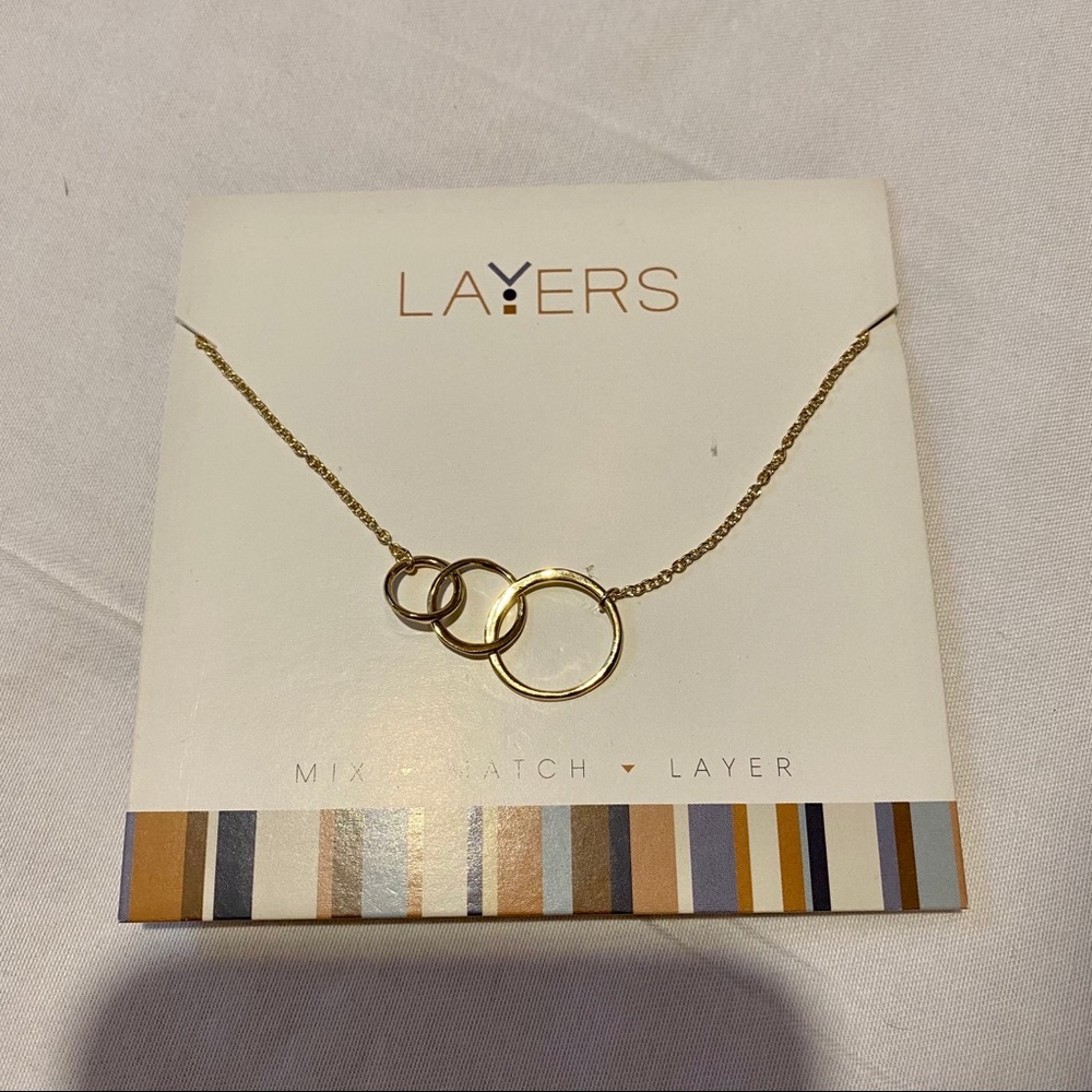 NWT Gold Adjustable Necklace